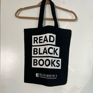Read Black Books Tote Bag